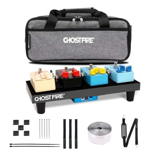 Ghost Fire Pedalboard SPL-01 aus Aluminiumlegierung, leicht und kompakt