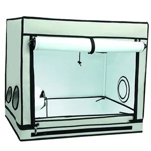 HOMEbox Ambient R80S PAR+ Indoor-Grow-Greenhouse - Zuchtzelte für Hydrokulturen, optimiert für Pflanzenwachstum mit hoher Lichtreflexion und perfektem Klima.