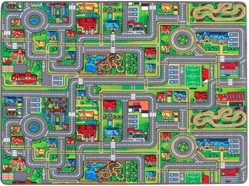 Spiel- und Kinderteppich STREETS | 95x200 cm von Primaflor-Ideen in Textil