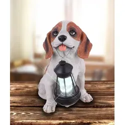 Globo Solarleuchte Kunststoff Braun, 1xLED; 33371