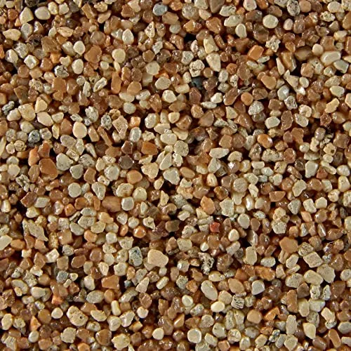 Terralith Buntsteinputz 15kg - Gelb-Braun, Hochwertiger Sockelputz für Innen und Außen - Putz: Gebrauchsfertiger Mosaikputz mit Natursteinanteil, extrem langlebig und witterungsbeständig für kreative Wandgestaltungen.