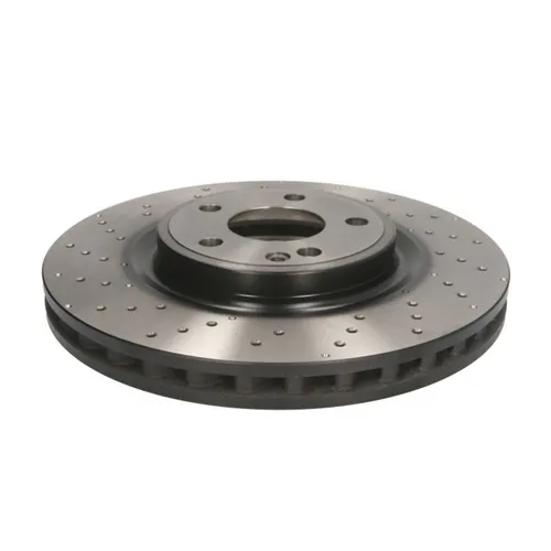 TRW Gelochte Bremsscheibe 320mm für MERCEDES-BENZ - Bremsscheiben für optimale Bremsleistung, gelocht und innenbelüftet für verbesserte Kühlung und reduzierte Bremsverzögerung. Ideal für Mercedes-Benz Modelle.