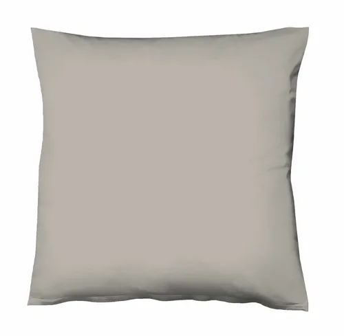 Fleuresse Uni-Satin-Bettwäsche in grau von fleuresse