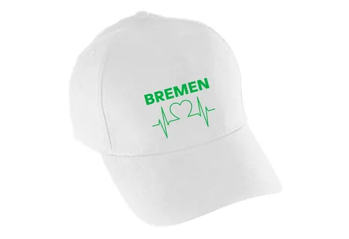 multifanshop Baseball Cap Bremen - Herzschlag - Mütze