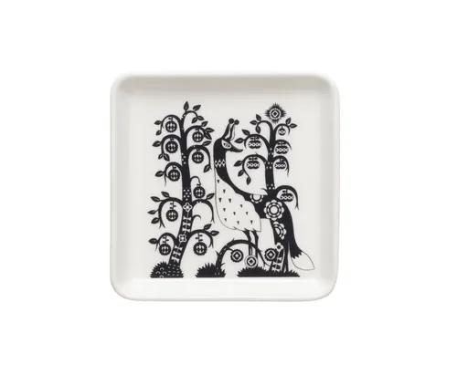 IITTALA Taika Teller quadratisch 12x12cm - Eleganter IITTALA Taika Teller, quadratisch und 12x12cm. Ideal für stilvolles Servieren und kreative Dekoration. Kombinierbar mit anderen Elementen der Taika Serie für vielfältige Gestaltungsmöglichkeiten.