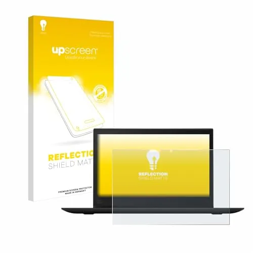 upscreen Entspiegelungs-Schutzfolie für Lenovo ThinkPad X1 Yoga (3. Gen.) - Displayschutz für tragbare Computer mit Anti-Glare und Anti-Fingerprint Eigenschaften, der Spiegelungen vermeidet und eine einfache Reinigung ermöglicht.