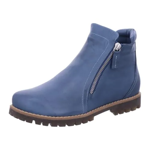 Andrea Conti Damen Boot Mode-Stiefel in Infinity Blue, 38 EU - Wanderschuhe mit herausnehmbarer Innensohle für optimalen Komfort und Passform, perfekt für Outdoor-Abenteuer.