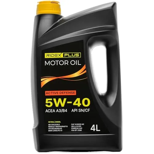 RIDEX PLUS Motoröl 5W-40 für VW, MERCEDES-BENZ, AUDI