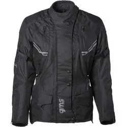 GMS-Moto Taylor, Textiljacke wasserdicht - Schwarz - 4XL von GMS
