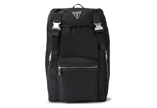 Guess Berlin Daypack mit Laptopfach 38.5 cm in Schwarz - Stylischer Rucksack mit speziellem Laptopfach, ideal für Schule oder Arbeit. Praktisch und modern für den täglichen Einsatz.