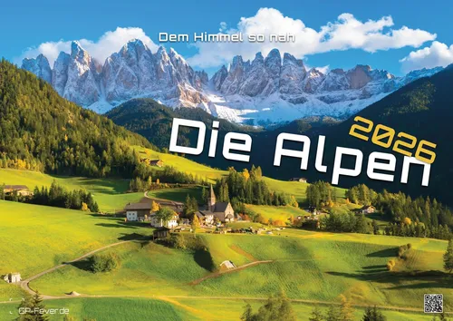 Die Alpen - dem Himmel so nah - 2026 - Kalender DIN A2 - Belletristik: Entdecken Sie die Alpen mit 14 atemberaubenden Fotos im extragroßen Format DIN A2 für 2026 und lassen Sie sich von der majestätischen Schönheit dieser Landschaft verzaubern!