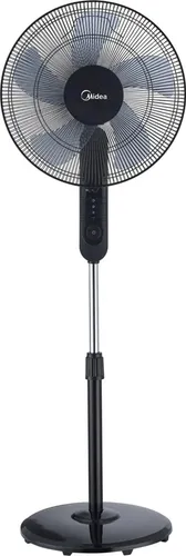 Midea FS40 15FR Standventilator - Ideal für erfrischende Kühlung - Ventilatoren, leistungsstarker Standventilator mit 3 Geschwindigkeitsstufen für individuelle Luftzirkulation und angenehme Erfrischung an heißen Tagen.