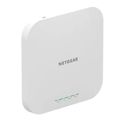 NETGEAR WAX610 WLAN Access Point PoE - WiFi 6 AX1800, optimiert für bis zu 250 Geräte, inklusive 1 Jahr Insight-Remote-Management und PoE+