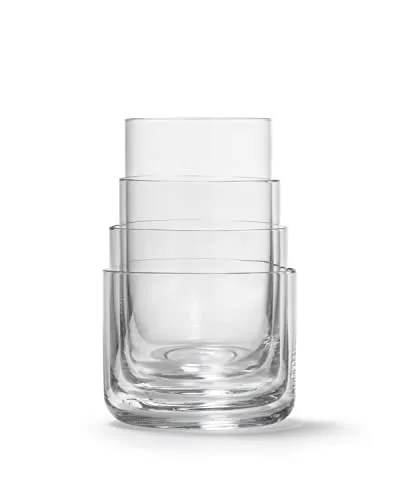 aarke Nesting Glasses, Kristallglas 4 x 290 ml