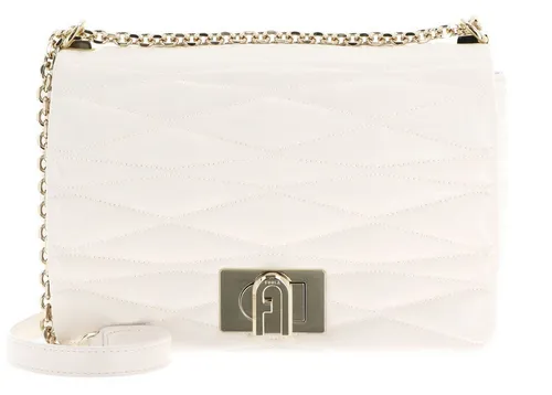 Furla Umhängetasche Crossbody Bag 28 aus echtem Leder - Elegante FURLA Umhängetasche aus hochwertigem Nappaleder. Mit verstellbarem Schulterriemen und praktischem Innenfach ist sie der ideale Begleiter für stilbewusste Frauen.