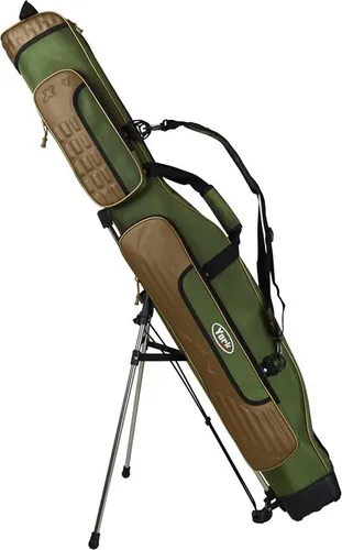 Rutenfutteral York 3 Fächer versteifte Rutentasche Futteral mit Ständer 135cm