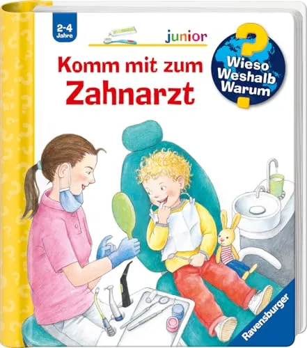 Wieso? Weshalb? Warum? junior, Band 64 - Komm mit zum Zahnarzt (Sachbuch ab 2 Jahre - mit Klappen) (junior, 64)