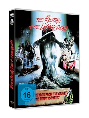 THE RETURN OF THE LIVING DEAD (Verdammt,die Zombies kommen) Limited 222 in Scanavo Full-Sleeve Box (Blu-ray + DVD) RETRO