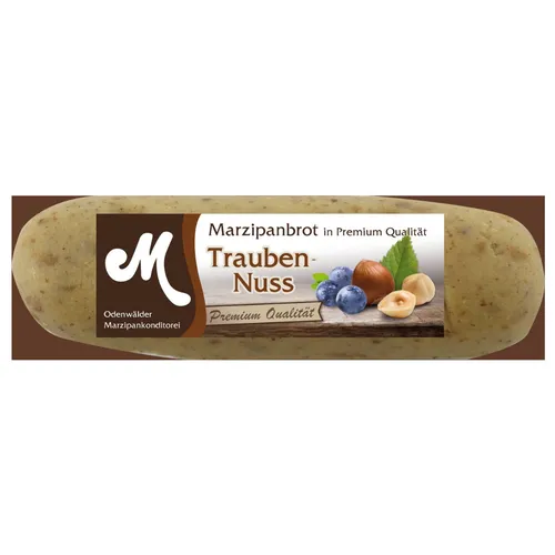 Odenwälder Marzipan Brot Trauben Nuss köstliches Edelmarzipan 95g