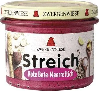 Zwergenwiese Streich Rote Bete Meerrettich 180g Bio