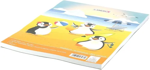 LANDRE Malbecher Malblock A4 70g/qm - 100 Blatt (5 Stück) - Hochwertiger Malblock in A4, ideal für kreative Projekte. Mit 70g/qm Papierstärke bietet er eine optimale Grundlage für Farben und Zeichnungen.