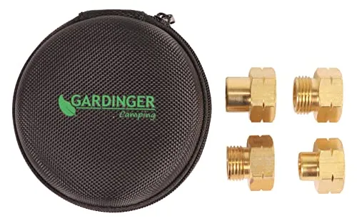 GARDINGER Box Europa Propanflaschen - Füllset macht sie auf Reisen in Europa unabhängig