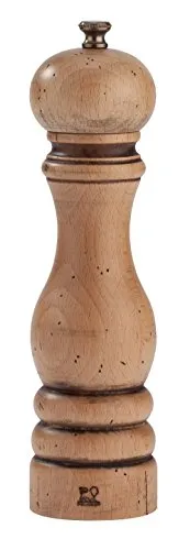 Peugeot Paris Salzmühle, Holz, Antik, 5.9 x 5.9 x 22 cm