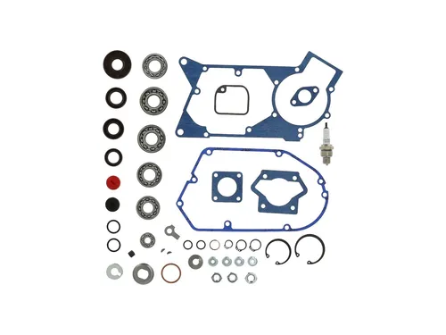 Set: Motorregenerierung mit Kautasit Dichtungen, SKF-Lagersatz - für Simson S51,