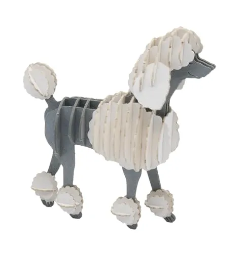Fridolin 11749 3D-Papiermodell - Pudel von Fridolin