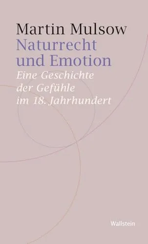 Naturrecht und Emotion: Eine Geschichte der Gefühle im 18. Jahrhundert (Historische Geisteswissenschaften. Frankfurter Vorträge)