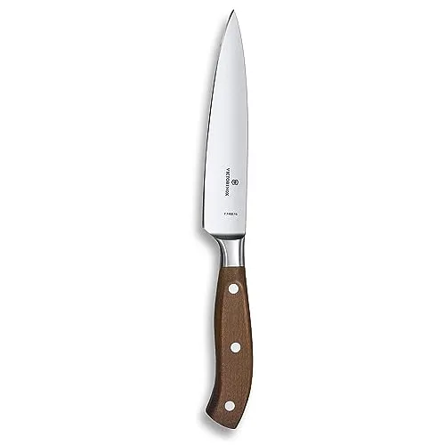 Victorinox Grand Maître Kochmesser 7.7400.15G - Hochwertiges Kochmesser aus der Grand Maître-Serie, mit elegantem Holzgriff, ideal für präzises Schneiden in der Küche.