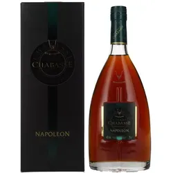 Chabasse Napoleon 12 Jahre Cognac mit Geschenkverpackung - Cognac in eleganter Geschenkverpackung, goldbernsteinfarbig mit Vanille- und Trockenfrüchte-Duft, perfekt zum Verschenken oder für besondere Anlässe.