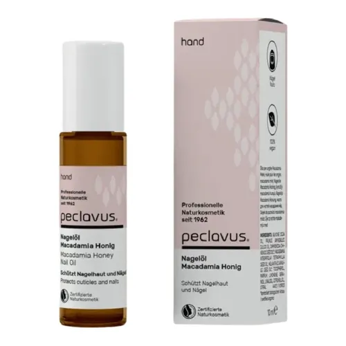 peclavus hand Nagelöl Macadamia Honig | Schützen 10ml Roll-on 750 EUR/l