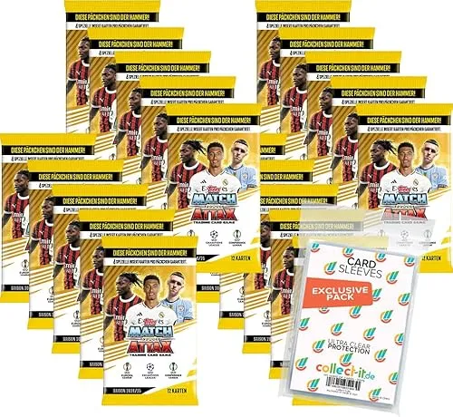 Bundle mit Match Attax Champions League 2024/25