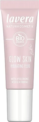lavera Glow Skin Hydrating Fluid in pink von lavera