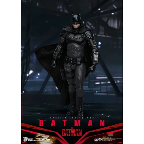 THE BATMAN Batman Action-Figur - Beast Kingdom, 21 cm - Action-Figur aus DC Comics, detailreich und ideal für Sammler und Fans von Batman.