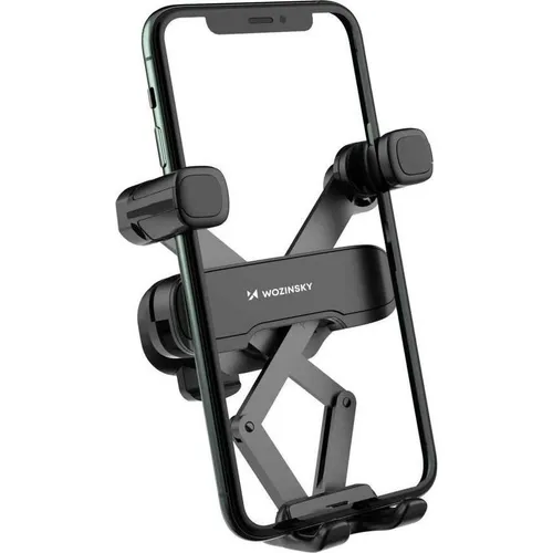 Wozinsky gravity phone holder for car grille black (WCHBK7) (WCHBK7)