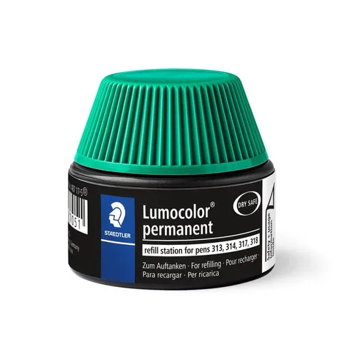  Lumocolor 487175 Nachfülltinte grün 15 ml permament 296,70€/L