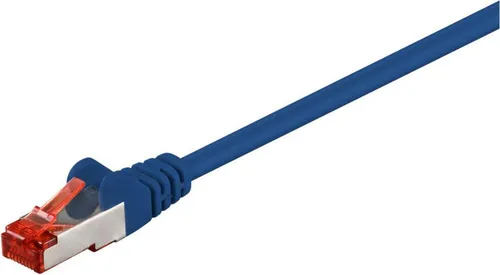 MicroConnect S/FTP CAT6 0,5 m Blau LSZH