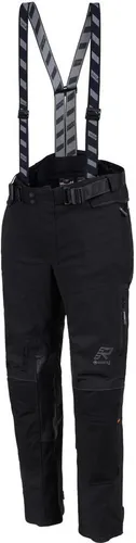 Rukka Flexo-R GTX Motorradhose - Schwarz, Größe 50 - Sportliche 3-Lagen-Laminat Motorradhose mit integriertem Verbindungsreißverschluss und Hüftprotektoren für optimalen Schutz beim Fahrvergnügen.