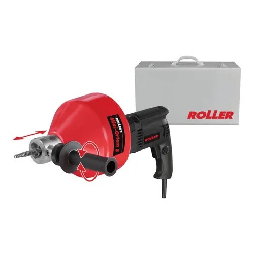 ROLLER'S Mini Ortem S Nr 170023 Rohrreinigungsgerät Spirale im Koffer REMS Cobra