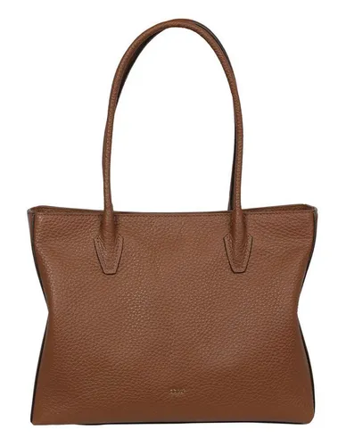 Abro Schultertasche Shopper X-Bag, aus echtem Rindsleder