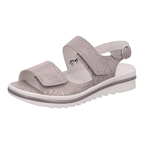 Waldläufer 351002-167 Hakura grau Gr. 37 - Damen Wanderschuhe aus Echtleder, perfekt für komfortable Wanderungen mit optimaler Passform und Unterstützung.