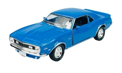 Welly Chevrolet Chevy Camaro Z28 Coupe Blau 1968 1/34-1/39 Metal Modell Auto Die Cast Neu im Kasten