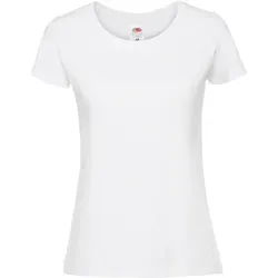 Fruit of the Loom LADIES RINGSPUN PREMIUM T in weiß von Fruit of the Loom