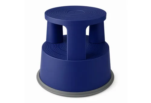 Office Marshal Tritthocker Elefantenfuß – 4 Farben, 150 kg belastbar
