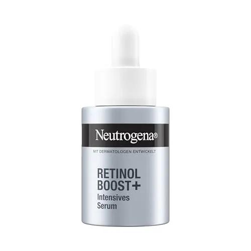 NEUTROGENA RETINOL BOOST+ Intense Night Serum 30 ml - Medizinische Körperpflege mit hochwirksamem Retinol, fördert die Hauterneuerung über Nacht für ein strahlendes, jugendliches Hautbild.