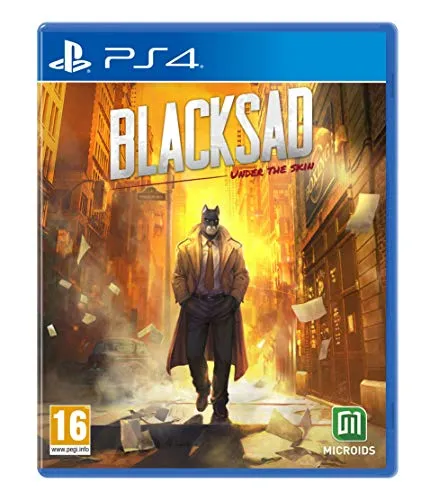 Activision Blacksad: Under the Skin für PS4 - Abenteuer-Spiel für PlayStation 4, reife ESRB-Bewertung, basierend auf der beliebten Blacksad Comic-Serie – tauche ein in eine spannende Kriminalgeschichte!