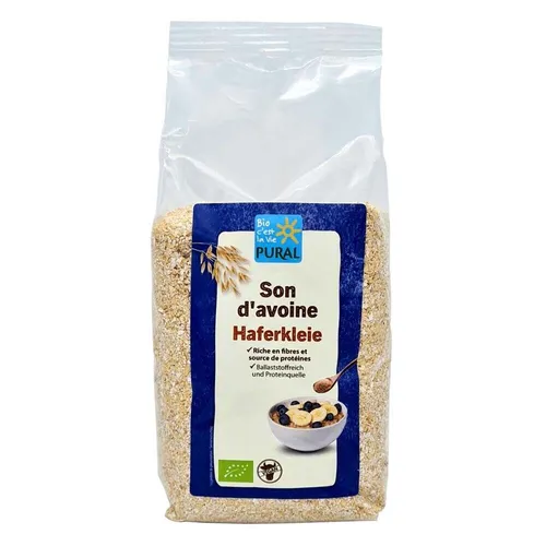 Haferkleie mit Keim 500g | PURAL