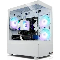 kiebel.de Gaming PC Invader XS - AMD Ryzen 5, 32GB RAM, NVIDIA RTX 3050 - Leistungsstarker Gaming PC mit optimaler Kühlung und beeindruckendem RGB-Licht. Ideal für Gelegenheits-Gamer, sofort startklar mit Windows 11 und schneller SSD für müheloses Gaming und Multimedia.